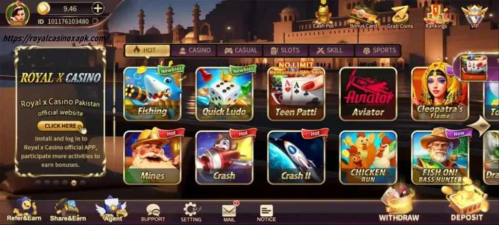 Royal X Casino Game